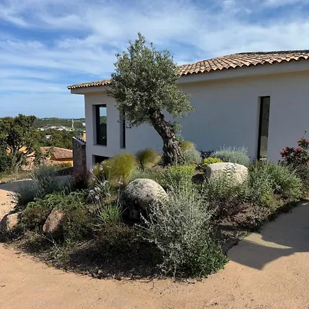 Vila Luxury With Sea And Mountain View In Porto Vecchio