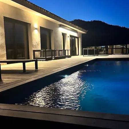 Vila Luxury With Sea And Mountain View In Porto Vecchio