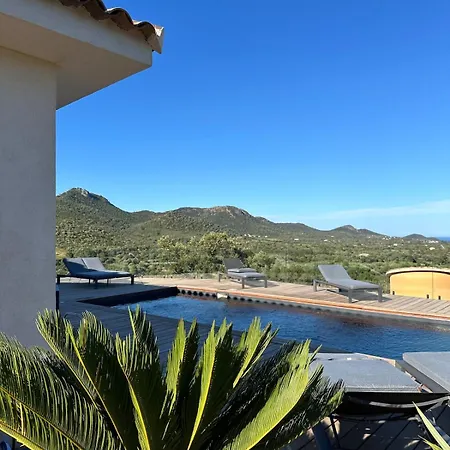 Luxury With Sea And Mountain View In Porto Vecchio Vila