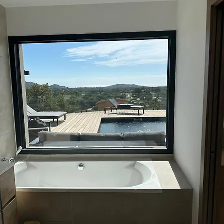 Luxury With Sea And Mountain View In Porto Vecchio Vila Zonza